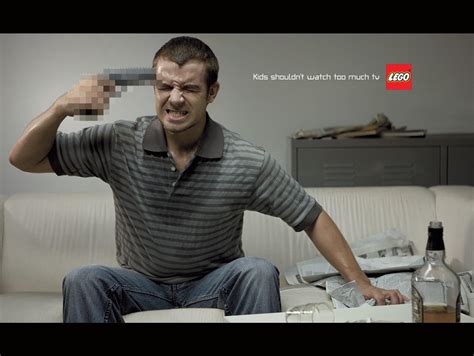 lego print advert by ddb violence ads of the world™