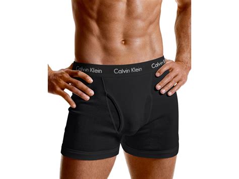 Calvin Klein Cotton Flexible Fit Boxer Briefs In Black For Men Lyst
