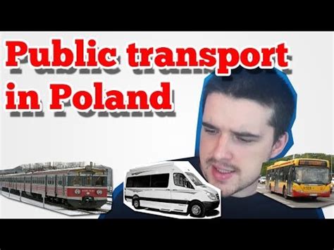 public transport  poland polish train bus taxi youtube