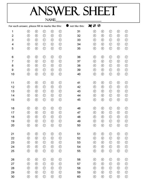 question answer sheet remark software