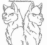 Wolf Coloring Anime Pack Pages Lineart Drawings Brothers Firewolf Wolves Sad Deviantart Drawing Getdrawings Sketch Popular Paintingvalley Favourites Add Cuddle sketch template