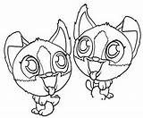 Zoobles Coloring Print Pages sketch template