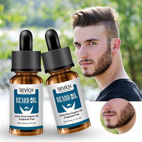 sevich natural 20ml men beard oil products styling beeswax moisturizing