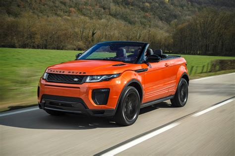 range rover evoque convertible pricing  specifications  caradvice