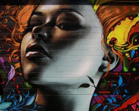 Graffiti Girl Hair Urban Art Wallpaper Amazing Street Art Graffiti