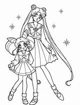 Sailor Moon Coloring Pages Sister Printable Big Birthday Happy Brother Chibi Anime Sisters Color Getcolorings Print Gif Sis Choose Board sketch template
