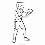 Boxe Stampare Ultracoloringpages sketch template