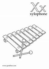 Xylophone sketch template