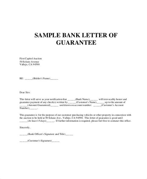 request letter bank guarantee sample requesting  cover templates