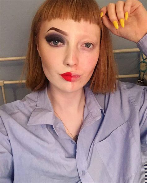 trolls mock girl who posted half make up selfie by saying she looks