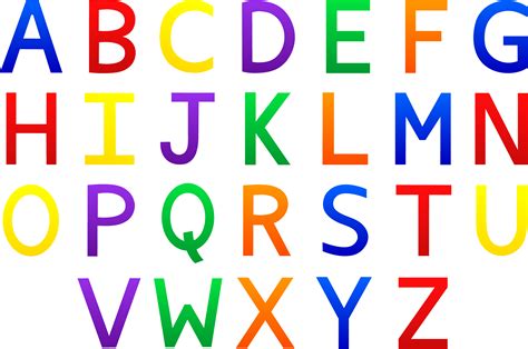 clipart letters   alphabet clipartsco