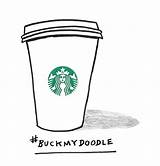 Starbucks Logo Coloring Pages Cup Frappuccino Template Printable sketch template