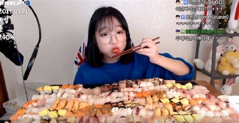 Korean Youtuber Devours 240 Pieces Of Sushi In Jaw Dropping Mukbang Video