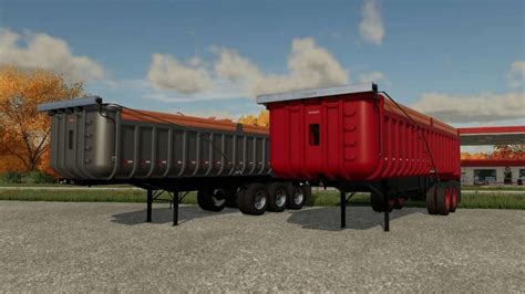 fs  fruehauf dump trailer  fs  trailers mod