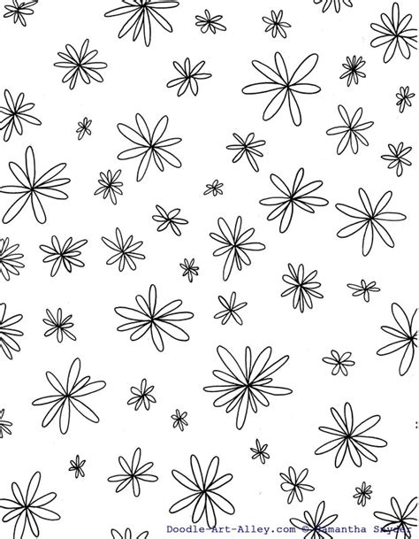 small flower coloring pages  getdrawings