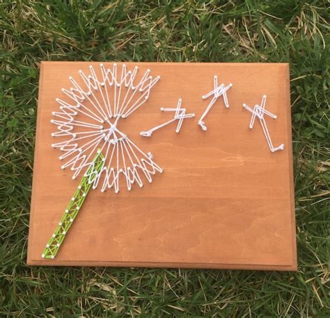 dandelion string art