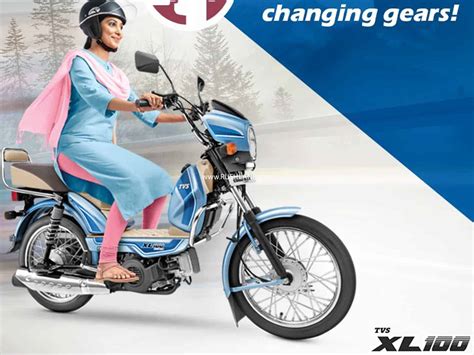 tvs xl bs moped  fuel injection launch price rs