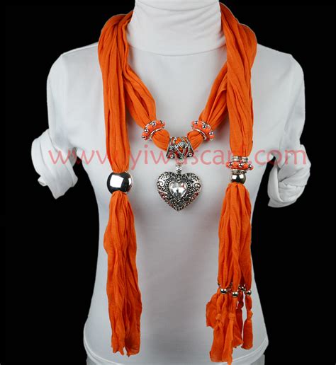 pendant scarf necklace jewelry china scarf wholesale
