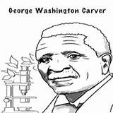 Washington Carver George Coloring History Clipart Pages Month Surfnetkids Clipground sketch template