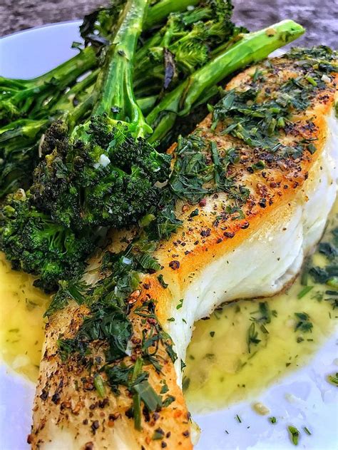 Chilean Sea Bass With Butter And Herbs Darius Cooks Sea Bass Recipes