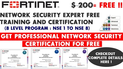 fortinet nse program network security expert  training