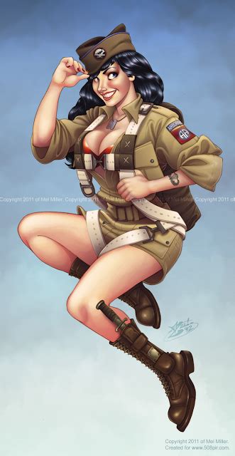 [48 ] Military Pin Up Wallpaper On Wallpapersafari