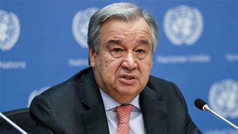 secretary general antonio guterres carbon neutrality     worlds  urgent