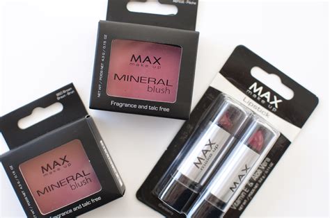 review action   max mineral blush lipstick zolea