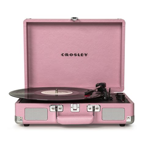 buy crosley cruiser deluxe vinyl record player audio turntables