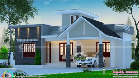 cost contemporary kerala home design  small  cost house design images png