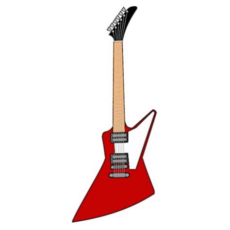 electric guitar cutout zazzle
