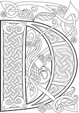 Celtic Coloring Alphabet Doverpublications Publications Dover Colorir Letter Para Book Pages Welcome Letras Arte Alfabeto Designs Do Iluminuras Pasta Escolha sketch template
