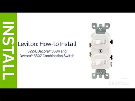 leviton double pole switch wiring diagram  faceitsaloncom