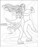 Coloring Skating Dance Figure Pages Nicole Florian Created Ice Friday January Drawings Choose Board sketch template