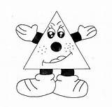 Triangle Triangles Preschoolactivities sketch template