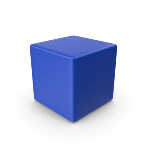 blue cube png images psds   pixelsquid