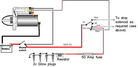 mercedes glow plug relay wiring diagram