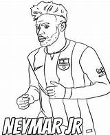 Neymar Kleurplaten Jr Footballers Kleurplaat Psg Footballer Futbol Topcoloringpages Dybala sketch template