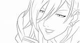 Uta Coloring Pages Prince Sama Ren Lineart Jinguji Template sketch template