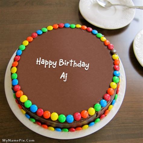 happy birthday aj cakes cards wishes
