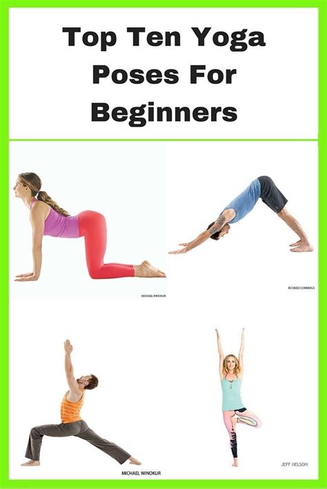 Top Ten Yoga Poses For Beginners Health Trend Yoga Poses For
