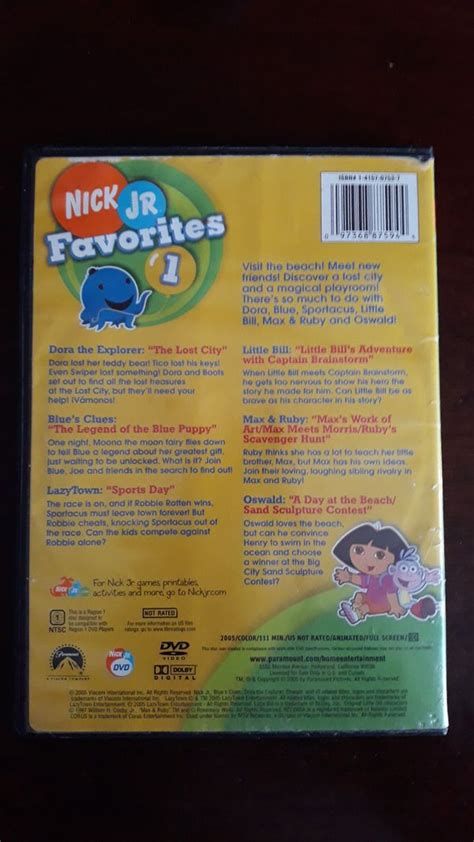 nick jr favorites  dvd  sale  moreno valley ca offerup