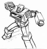 Coloring Pages Ironhide Transformers Omega Supreme Template Pedicure Nail sketch template