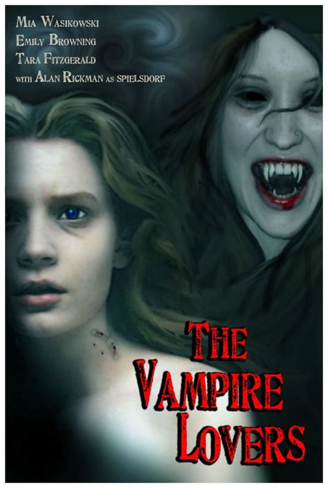 the vampires lovers remake poster two by david on deviantart lovers