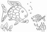 Fish Rainbow Coloring Small Precious Gives Scale Supercoloring Pages Categories Scales Printable sketch template