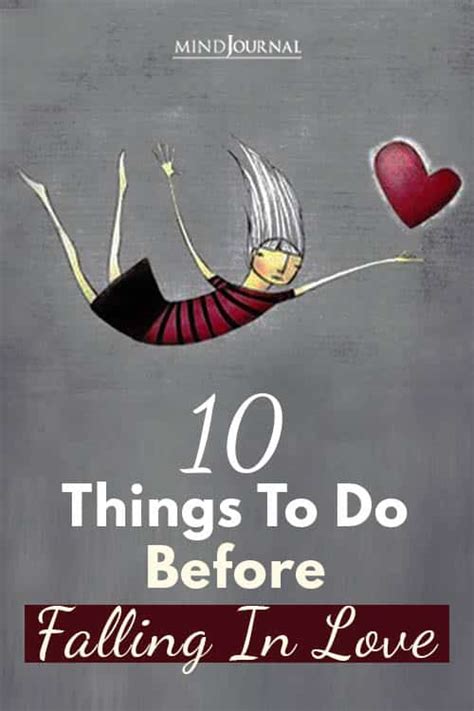 10 things to do before falling in love the minds journal