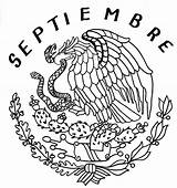 Mexican Eagle Flag Mexico Drawing Dibujos Coloring Pages Para Colorear La Drawings Independencia Escudo Printable Coloringbook4kids Mexicana Del Mexicanos Independence sketch template