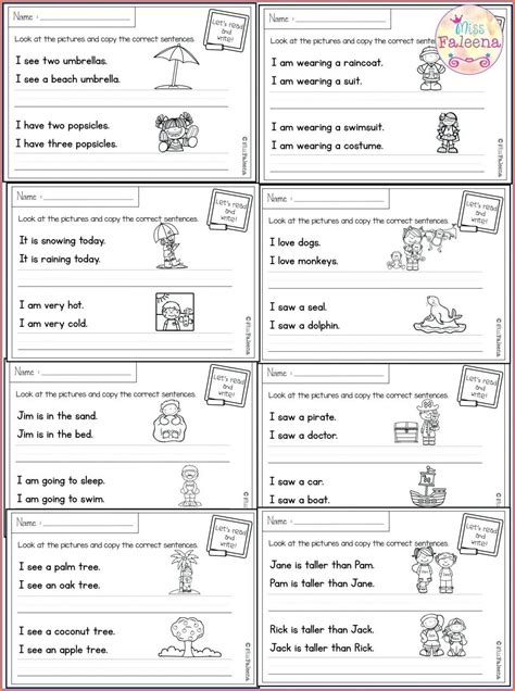 handwriting grade  writing worksheets  printable worksheet