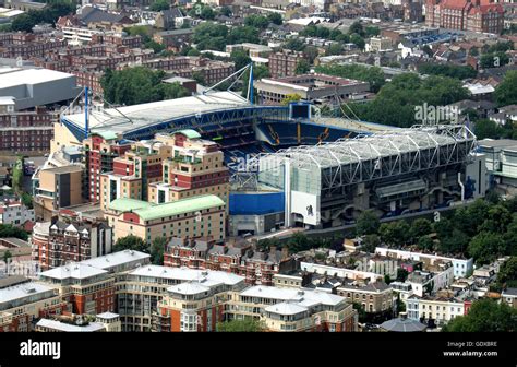 stamford bridge aerial  res stock photography  images alamy