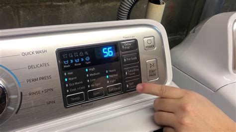 samsung washing machine  clean cycle